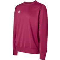 Umbro Polyester Sweatshirt in Burgundy | Size: 13 Years