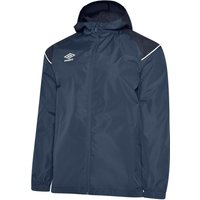 Umbro Hooded Waterproof Jacket in Dark Navy | Size: 13 Years