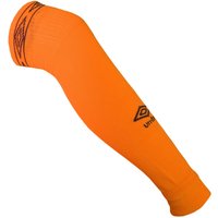Umbro Men's Diamond Leg Sleeves in Orange | Size: Large