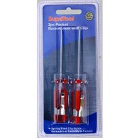 SupaTool Screwdriver Set Pack of 2 in Red