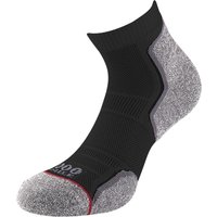 1000 Mile Women's Ankle Socks Pack of 2 in Black | Size: Small