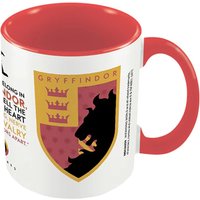 Harry Potter Gryffindor House Pride Inner Two Tone Mug in Dusty Pink