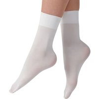 Silky Dance Women's Essentials Ballet Socks in White | Size: 4-7