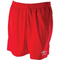 Umbro Men's Club II Shorts in Scarlet | Size: Medium