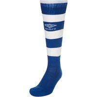 Umbro Hoop Stripe Socks in Mid Blue | Size: 12-2