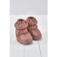 Grass & Air PU Waterproof Baby Bootie in Rose | Size: 6-12 m