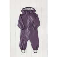 Grass & Air Kids Puddlesuit in Purple | Size: 2-3 Years