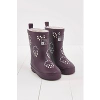 Grass & Air Winter Colour Changing Wellies in Purple | Size: Infant 10