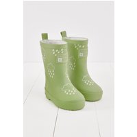 Grass & Air Winter Colour Changing Wellies in Green | Size: Infant 7
