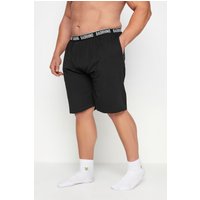 BadRhino Men's Lounge Shorts in Black | Size: 1XL