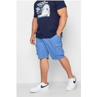 BadRhino Men's Cargo Shorts in Blue | Size: 60R