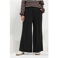 Wide Leg Stretch Trousers 14S