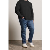 Mid Rinse Stretch Jeans 48R