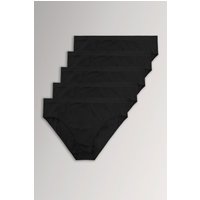 Yours Women's 5 Pack Brief Multipack in Black | Size: 22-24