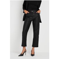 Coated Straight Leg Jeans 12S