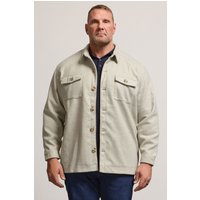 Premium Button Down Overshirt Light 6XL