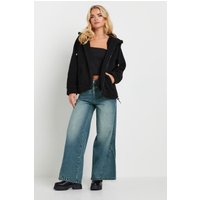 PixieGirl Women's Petite Wide Leg Jeans in Blue | Size: 10