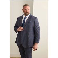 Checked Suit Jacket Mid 46R