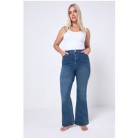 Bootcut Stretch Jeans Mid