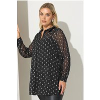 Metallic Foil Crinkle Shirt
