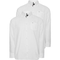 2 Pack Long Sleeve Oxford Shirts