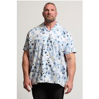 Flower Revere Collar Shirt 6XL