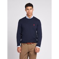 U.S. ASSN. Lightweight Crew Neck Jumper Dark