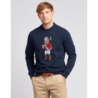 U.S. ASSN. Chuck Loopback Crew Sweat Dark