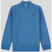 U.S. ASSN. Herringbone ¼ Zip Sweatshirt