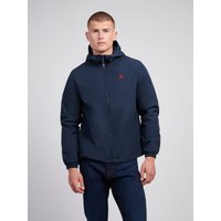 U.S. ASSN. Fleece Lined Windbreaker Dark