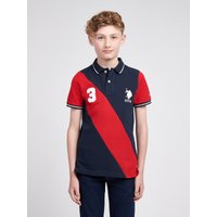 U.S. ASSN. Player 3 Sash Pique Shirt Dark