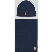 U.S. ASSN. Luxury Rib Knit Beanie & Scarf Box Set Dark