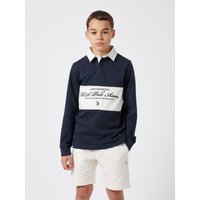 U.S. ASSN. Premium Embroidery Graphic Rugby Dark