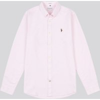 U.S. ASSN. Oxford Stripe Shirt Pale