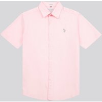 U.S. ASSN. Linen Blend Short Sleeve Shirt Light