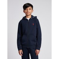 U.S. ASSN. Double Horsemen Zip Hoodie Dark