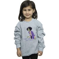 Disney Girl's Hocus Pocus Don´t Get Out Much Sweatshirt in Grey | Size: 5-6 Years