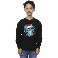 Boy's Lilo & Stitch Christmas Lights Sketch Sweatshirt in | Size: 9 Years