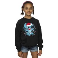 Girl's Lilo & Stitch Christmas Lights Sketch Sweatshirt in | Size: 12-13 Years