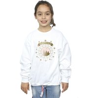 Harry Potter Girl's Hogwarts Yule Ball Sweatshirt in White | Size: 12-13 Years