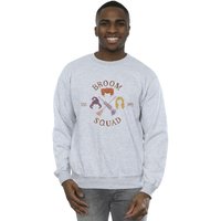 Disney Men's Hocus Pocus Broom Squad 93 Sweatshirt in Grey | Size: XL