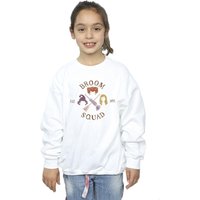 Disney Girl's Hocus Pocus Broom Squad 93 Sweatshirt in White | Size: 9 Years