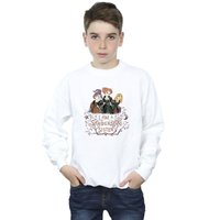 Disney Boy's Hocus Pocus Sanderson Sister Sweatshirt in White | Size: 7-8 Years