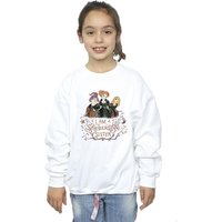Disney Girl's Hocus Pocus Sanderson Sister Sweatshirt in White | Size: 9 Years