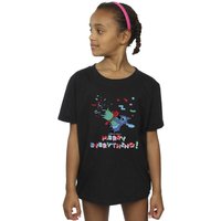 Lilo & Stitch Stitch Merry Everything Cotton T Shirt