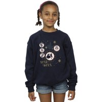 Harry Potter Girl's Yule Ball Sweatshirt in Navy | Size: 12-13 Years