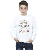 Harry Potter Boy's Seeker In Training Sweatshirt in White | Size: 5-6 Years