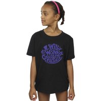 Girl's Typed Logo Cotton T-Shirt in | Size: 12-13 Years