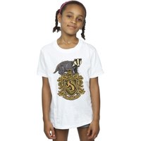 Hufflepuff Sketch Crest Cotton T Shirt Years