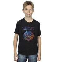 Guardians Galaxy Stars Fill Logo T Shirt